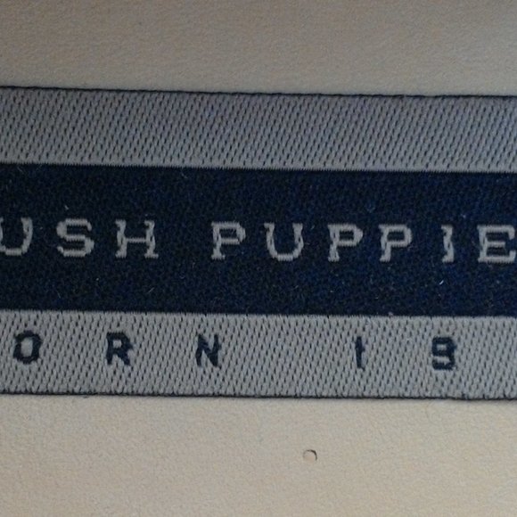 Hush Puppies Posey 10M white leather flats - Picture 4 of 7